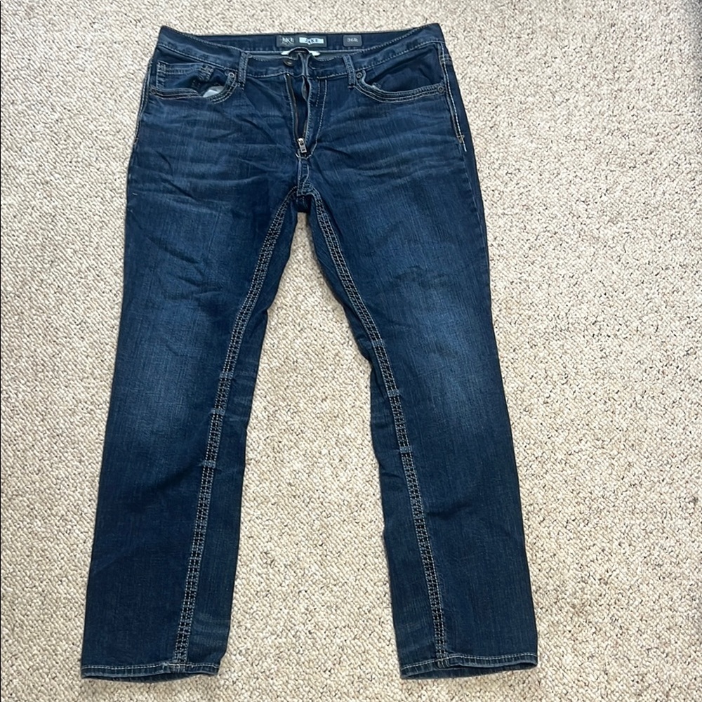 Dark Blue Denim Jeans